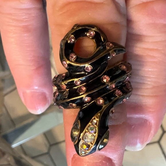 Betsey Johnston snake ring vintage - Picture 1 of 6